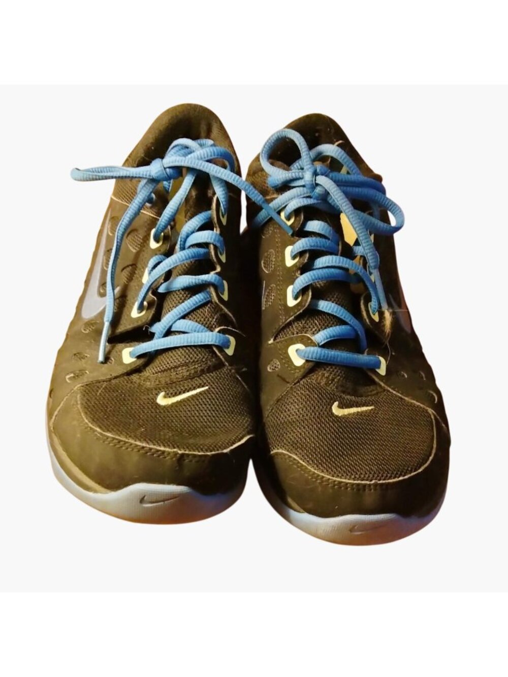Nike Womens Training Shoes Black Blue US 8